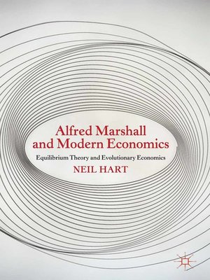 cover image of Alfred Marshall and Modern Economics